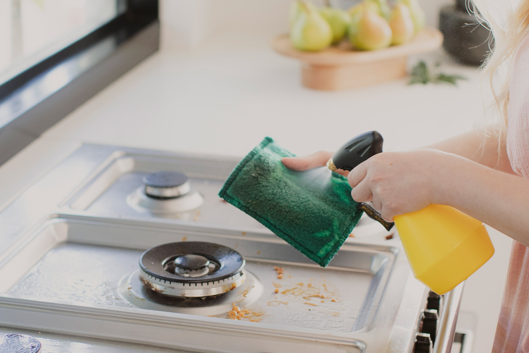 Cleaning Stove ENJO Kitchen Mini